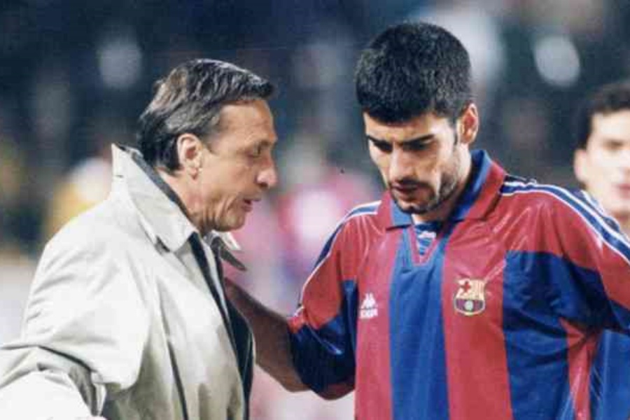 Guardiola y Cruyff: la simbiosis perfecta